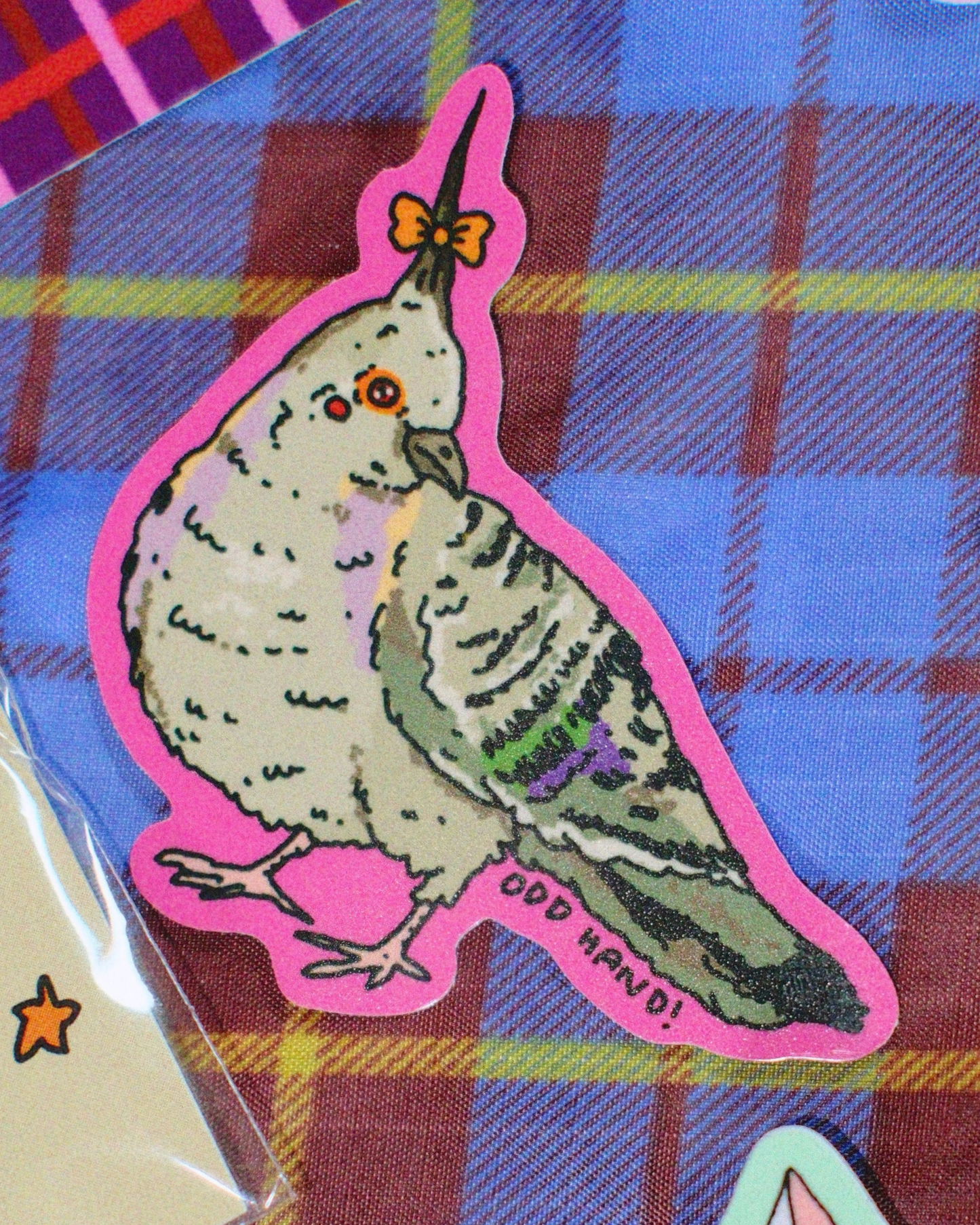 Crested Pigeon Sticker
