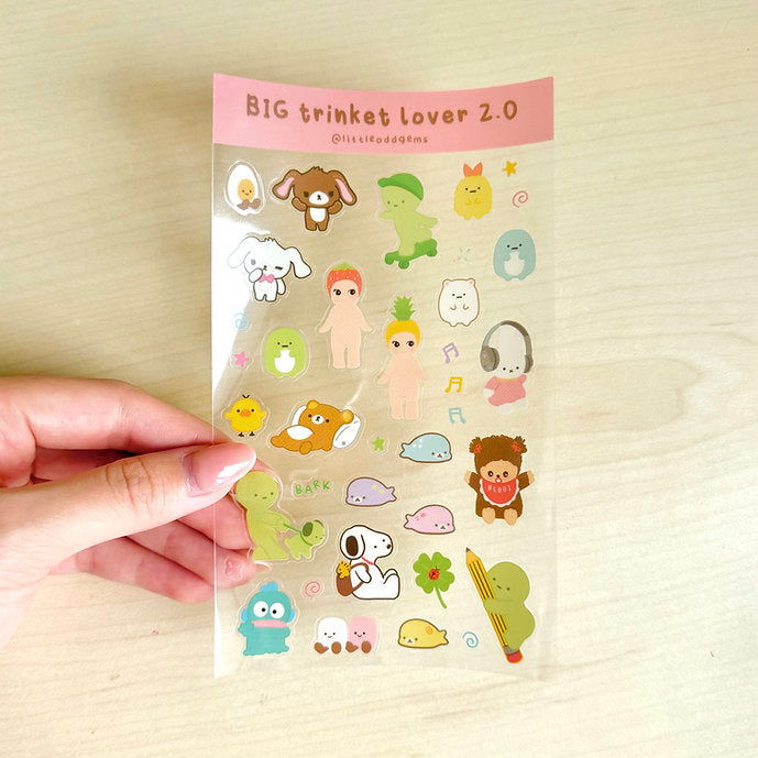 BIG trinket lover 2.0 Sticker sheet