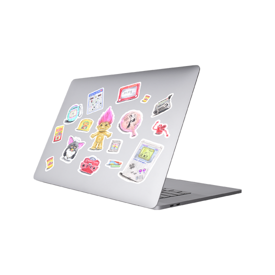 90's Toys Vinyl Stickers