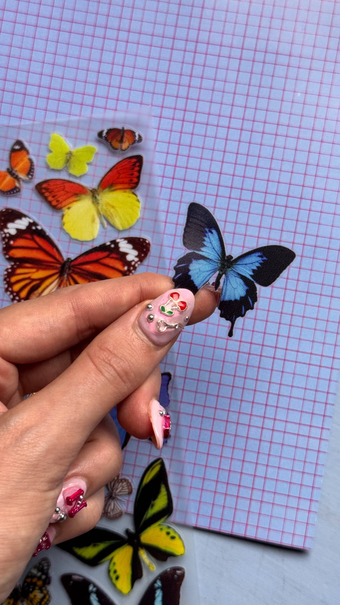 Butterfly *Premium Transparent* Stickers