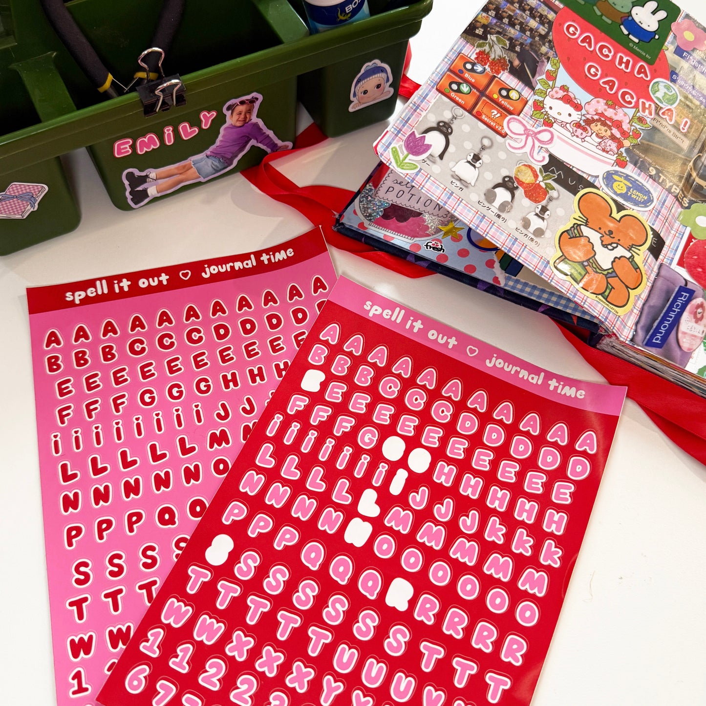 Spell It Out - Journal Time Letter Stickers