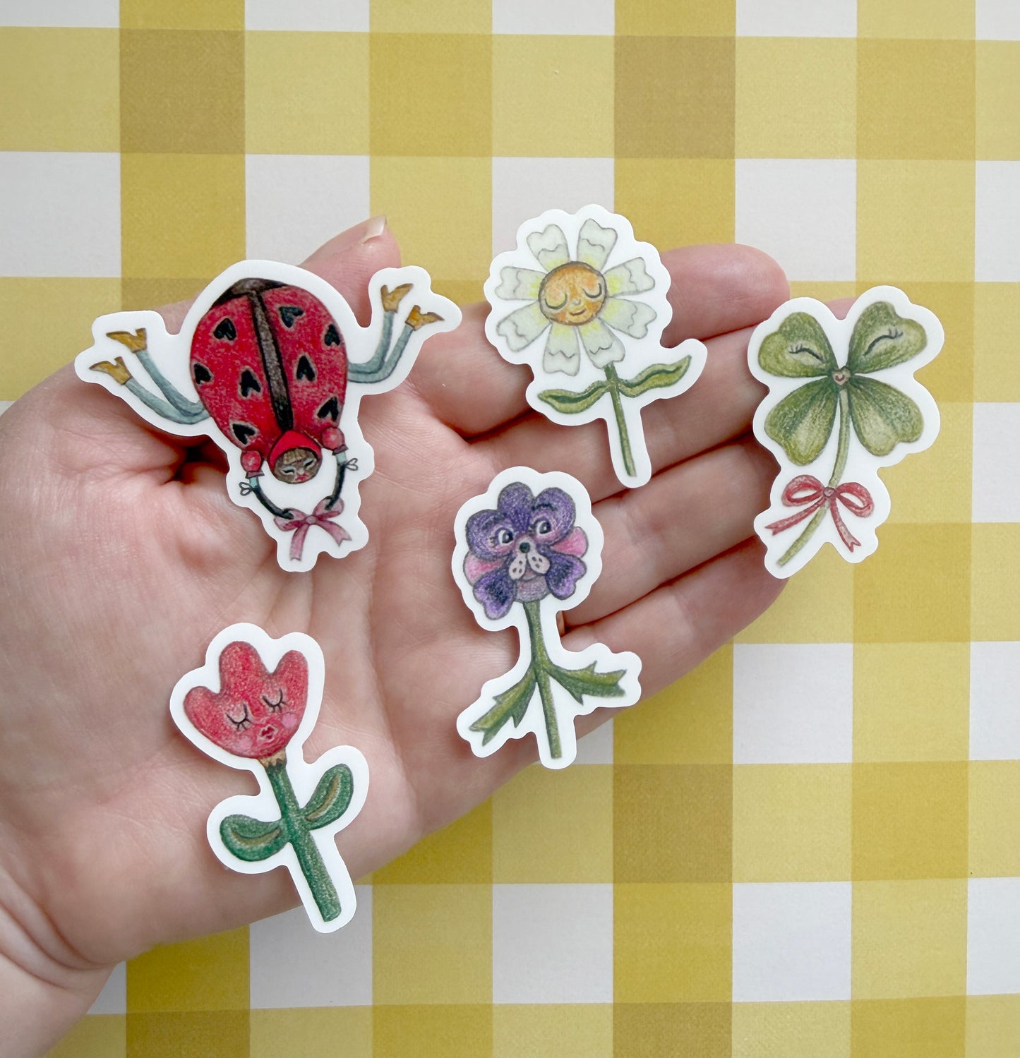 SBR Mini Garden Friends Sticker Pack