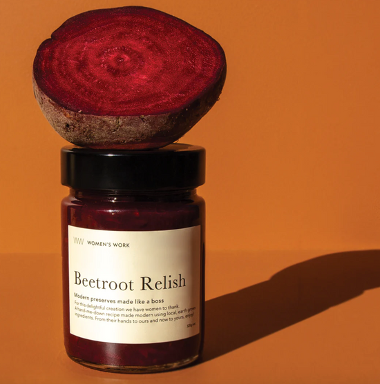 Women’s work Beetroot Relish Grande 330g