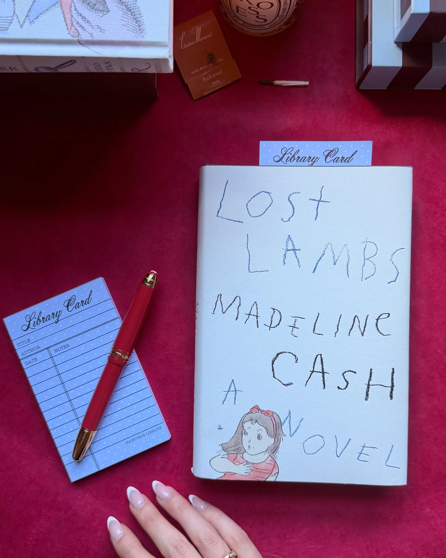 Library Card Reading Log/Memo Pad