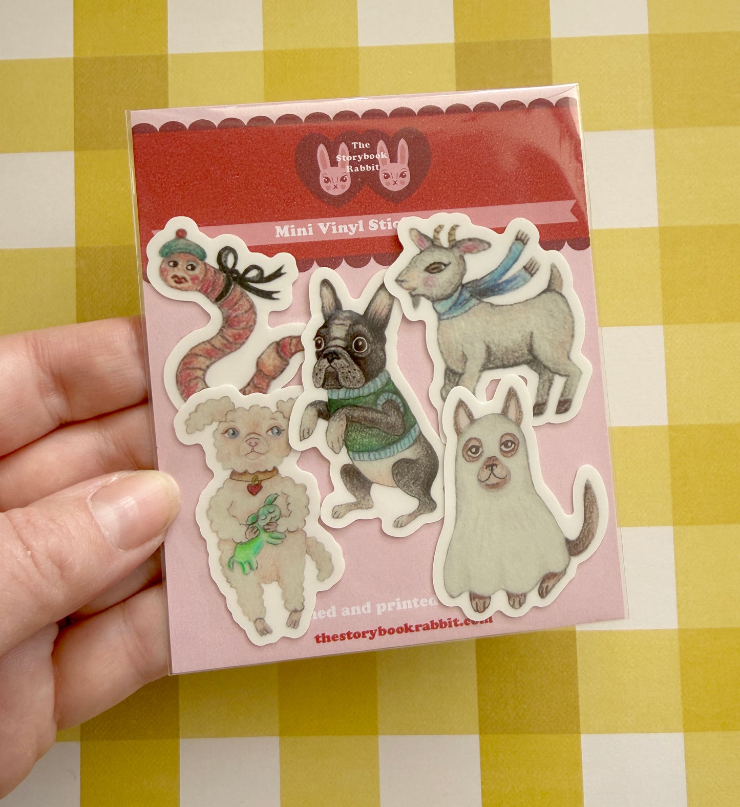 SBR Mini Whimsical Animals Sticker Pack