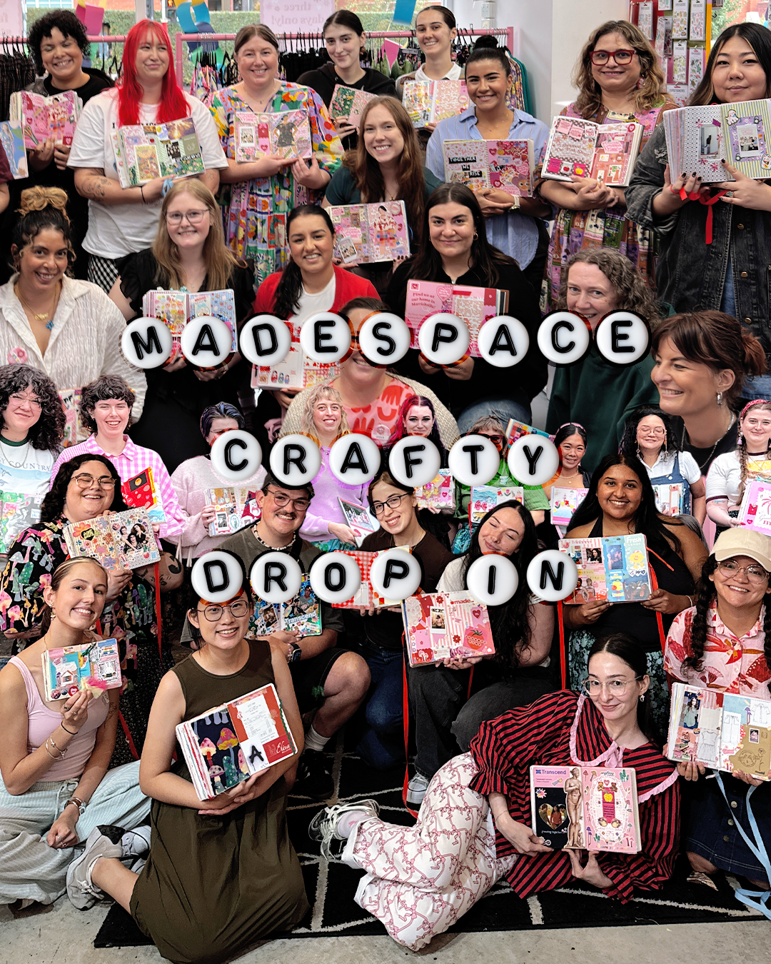 madespace crafty drop-in (byo craft) 🧵