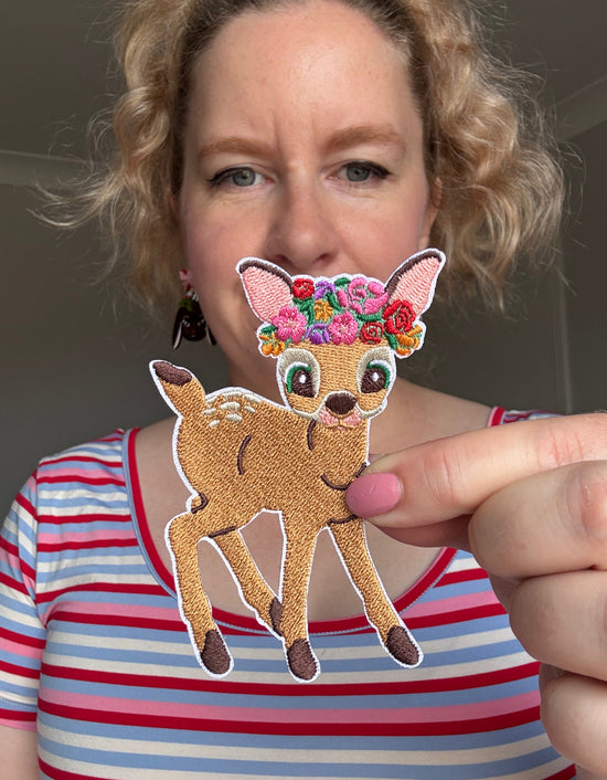 SBR Patch Flower Deer