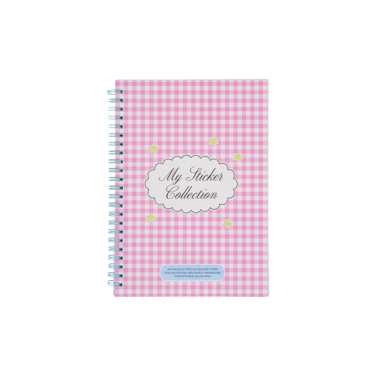 Sticker Collection Album- Reusable Release Book