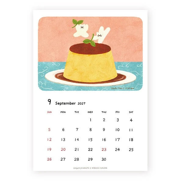 2027  Mariko Fukuoka Calendar