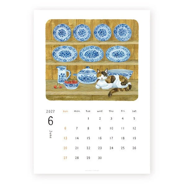 2027 Calendar, Everyday by Midori Asano