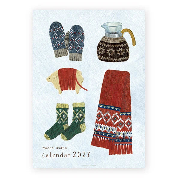 2027 Calendar, Everyday by Midori Asano