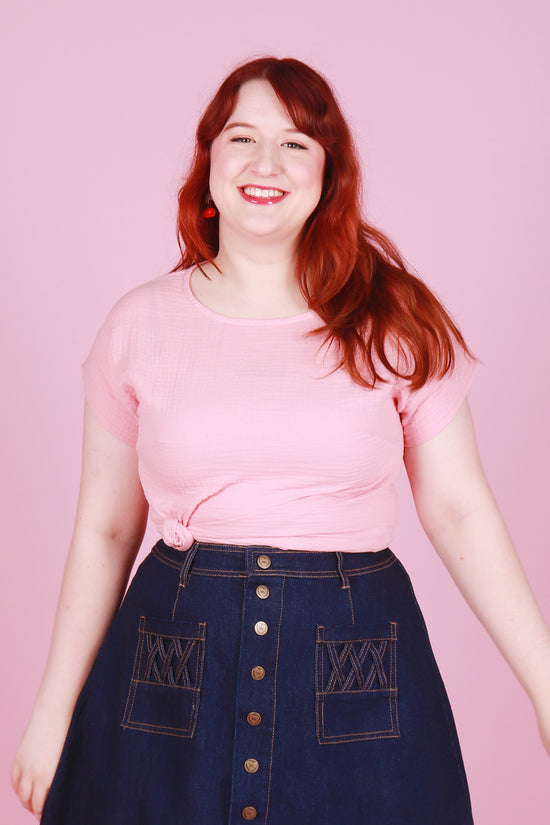 Libby Top Pink Pearl