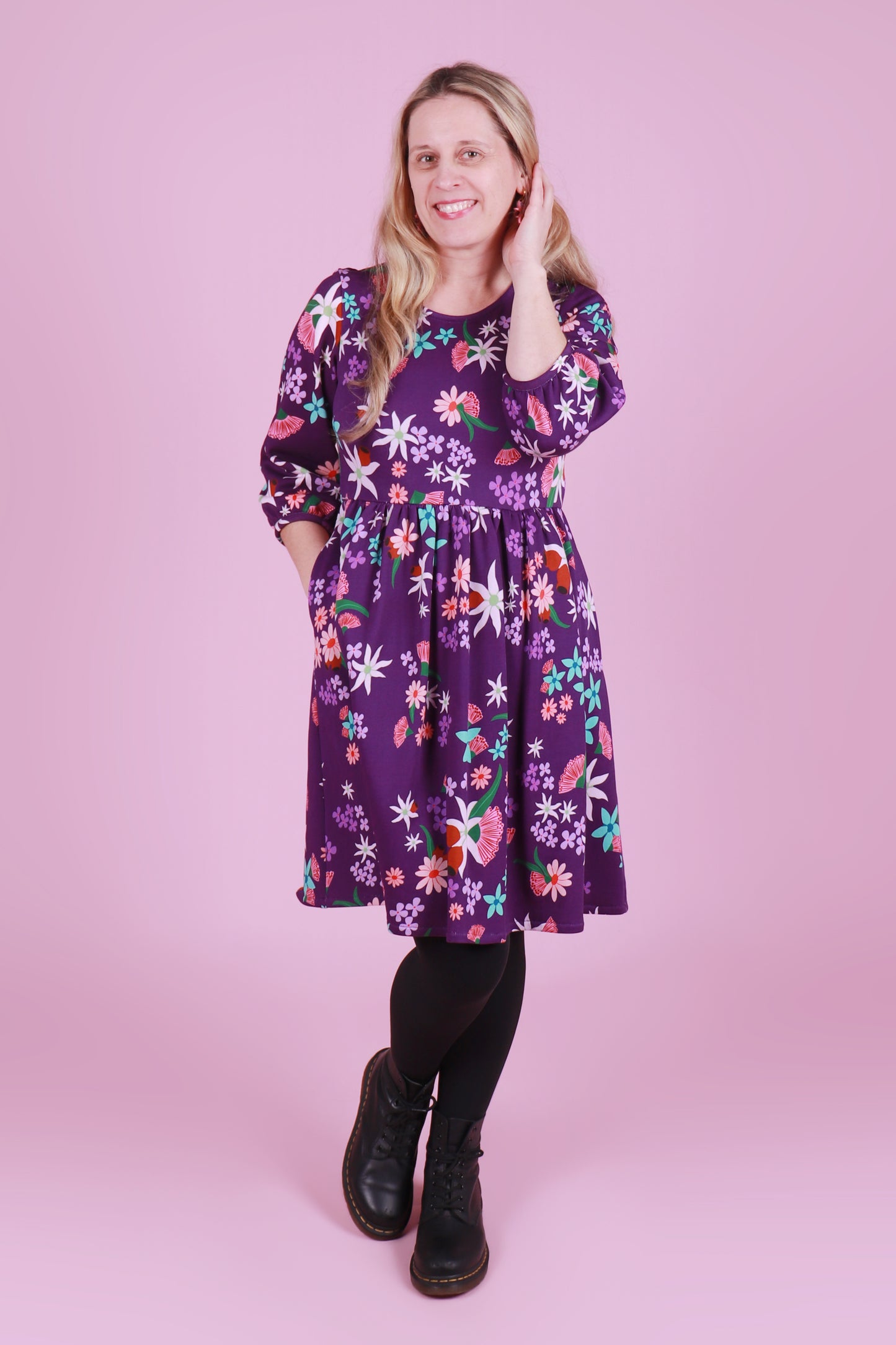 Cosy Edie Dress Bruny Island Bushland
