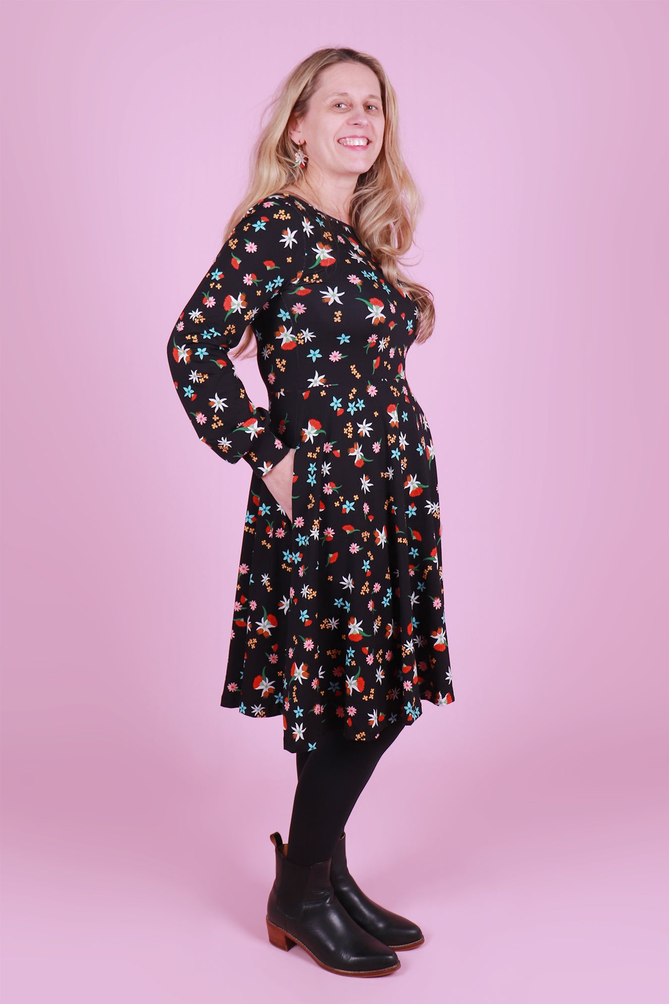 Bronte Luxe Dress Bruny Island Posies