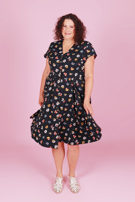 Saski Dress Floral Dance