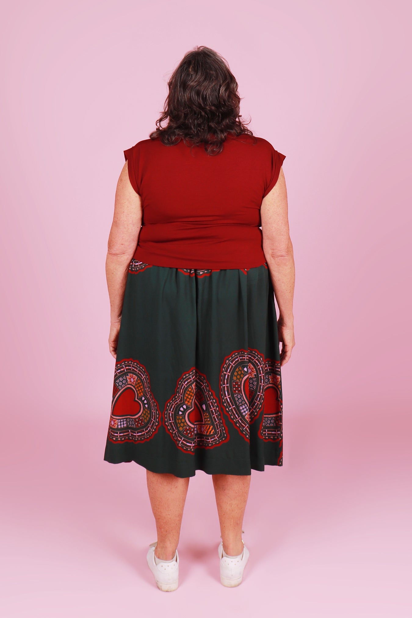 Ella Skirt Folk Heart