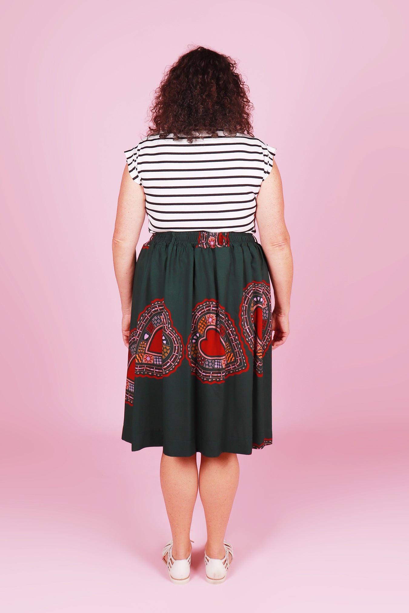 Ella Skirt Folk Heart