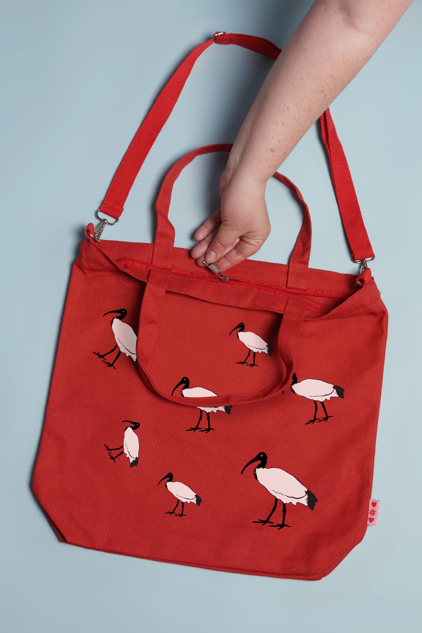 Made590 Ibis Tote bag Paprika