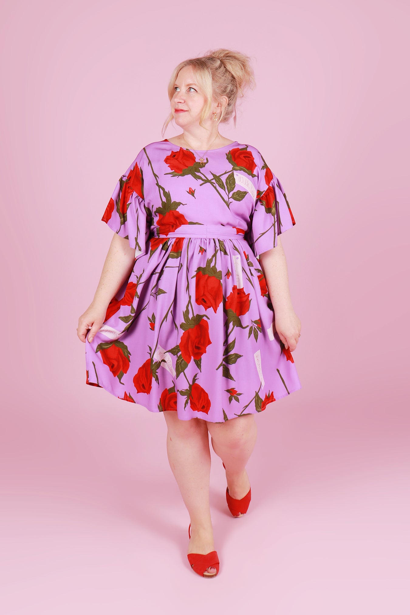 Romy Dress Sweetheart Roses