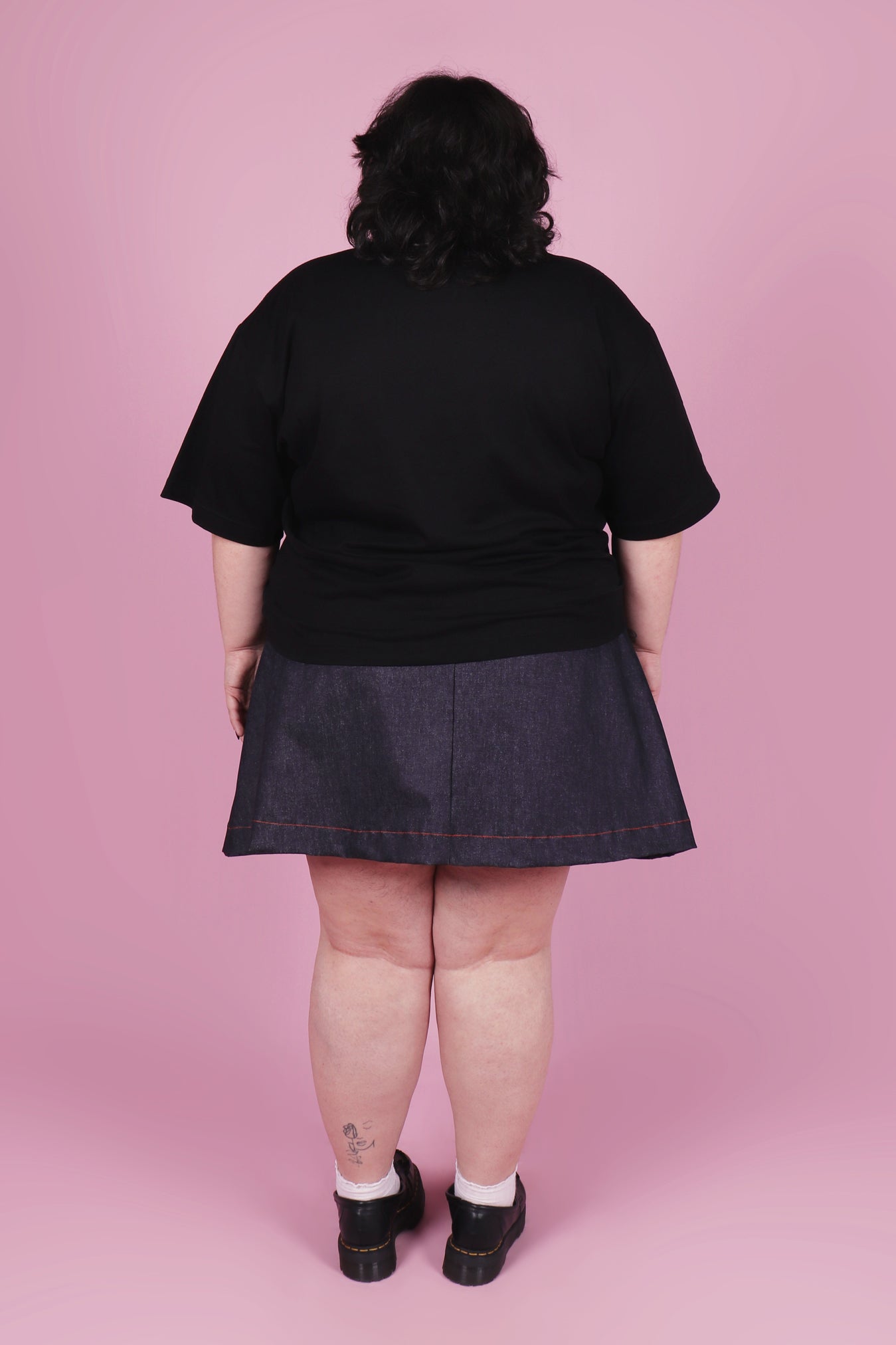 Shellflower Tee x Made590 Tee Black