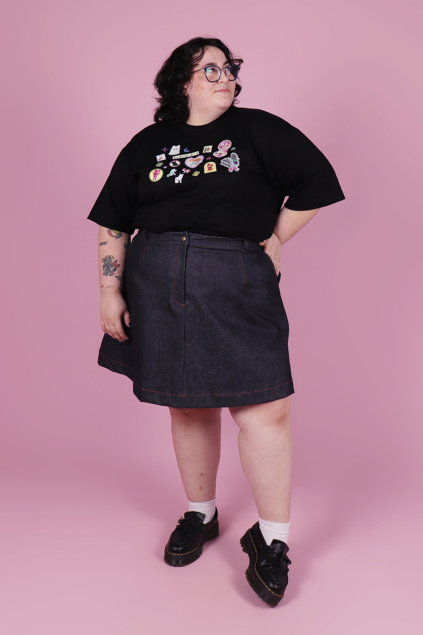 The Made Skirt Go-To Denim
