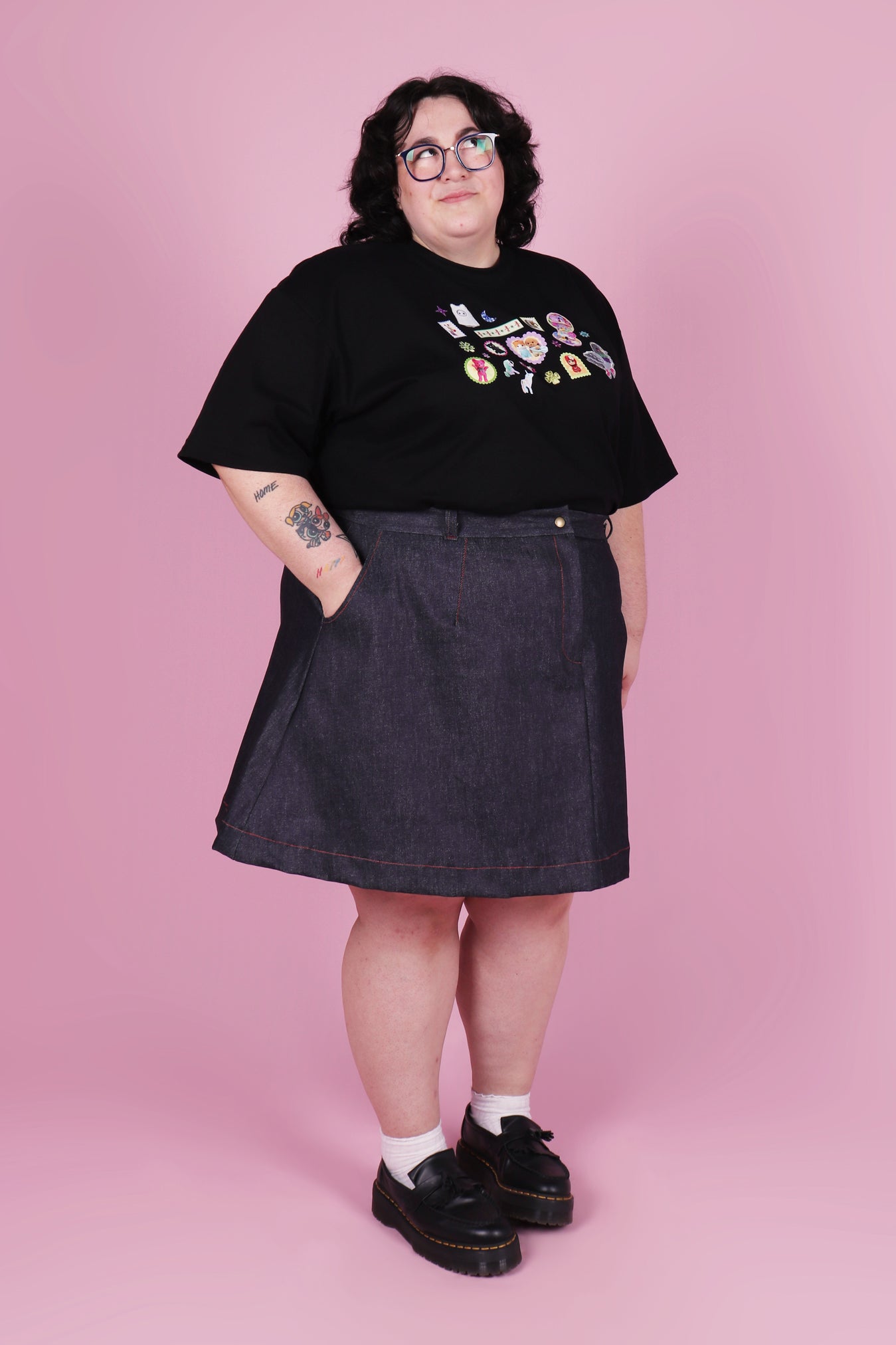The Made Skirt Go-To Denim