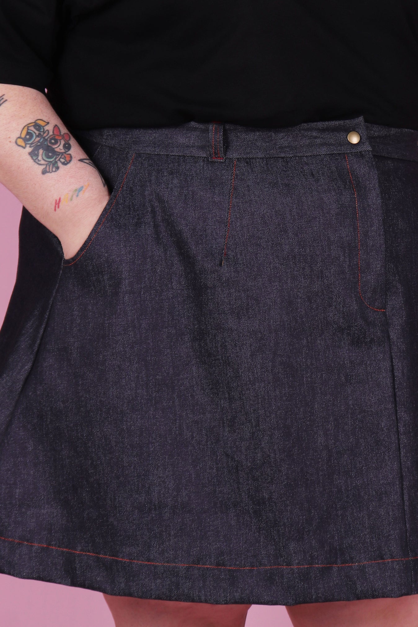 The Made Skirt Go-To Denim