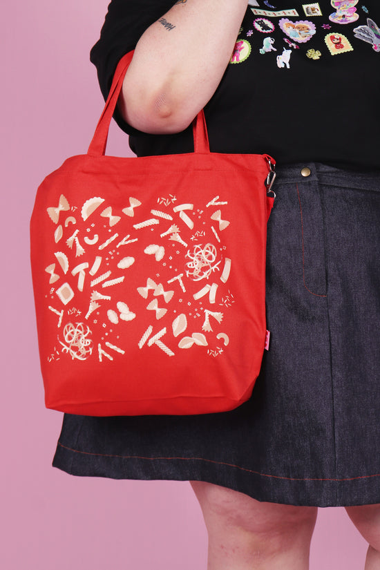 Pass the Pasta Tote Paprika