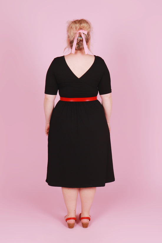 PRE ORDER- Winnie Dress Broken Heart Black