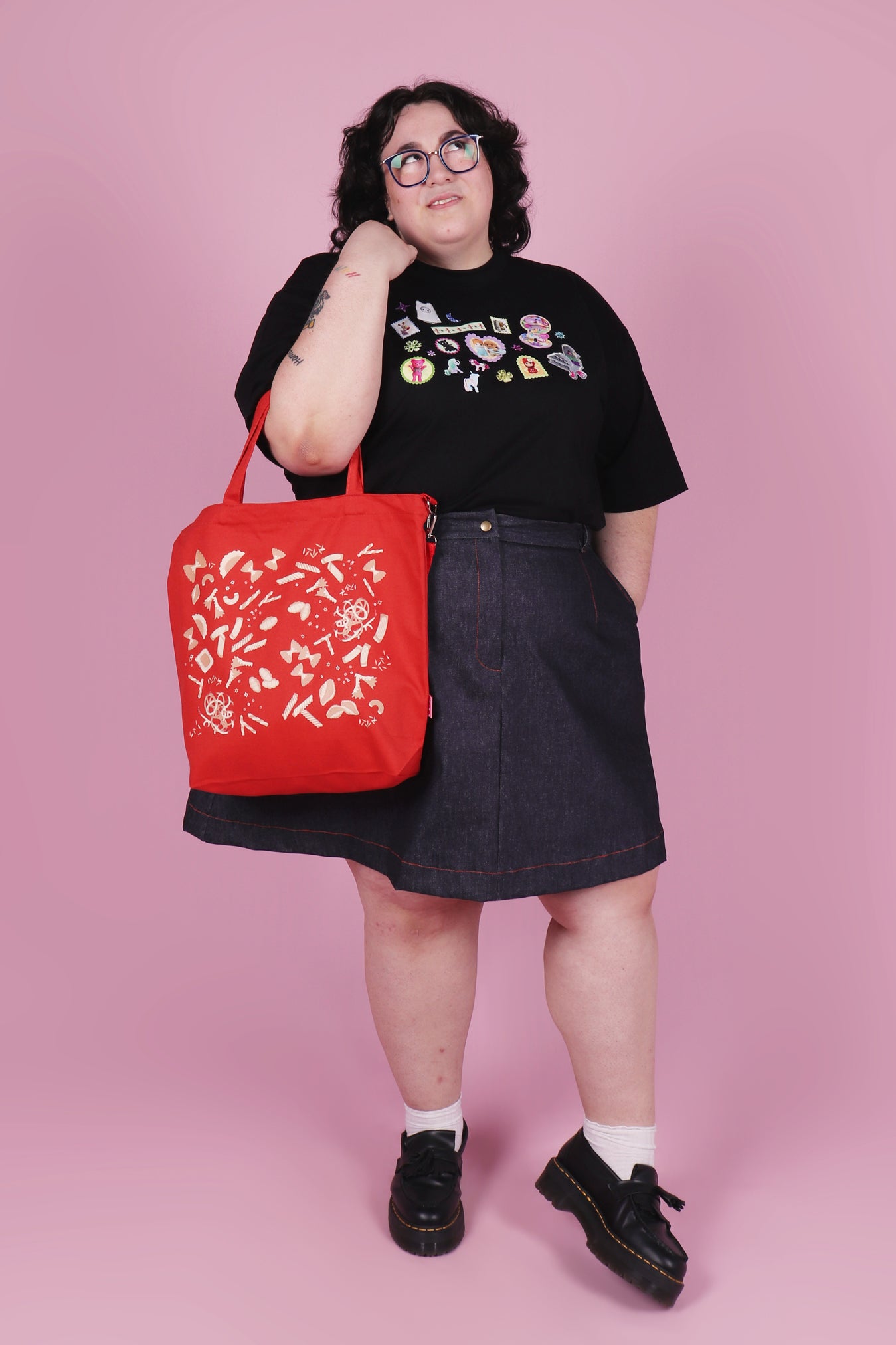 Pass the Pasta Tote Paprika