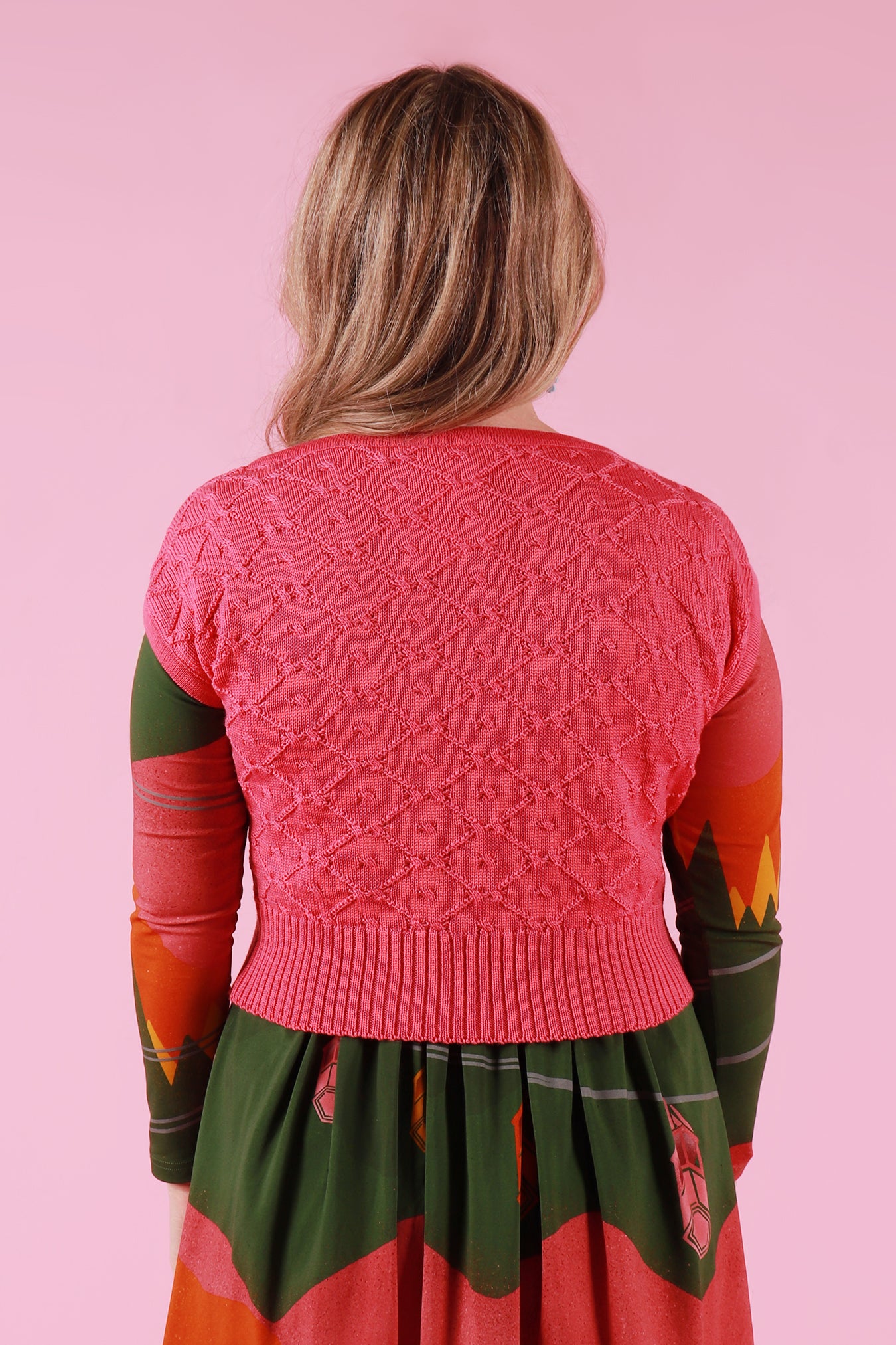 Shelley Knit Top Candy Pink