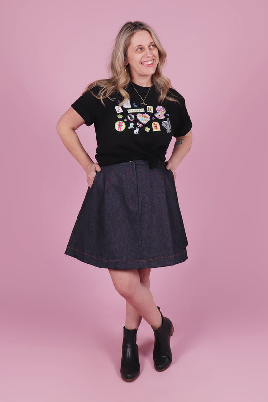 The Made Skirt Go-To Denim