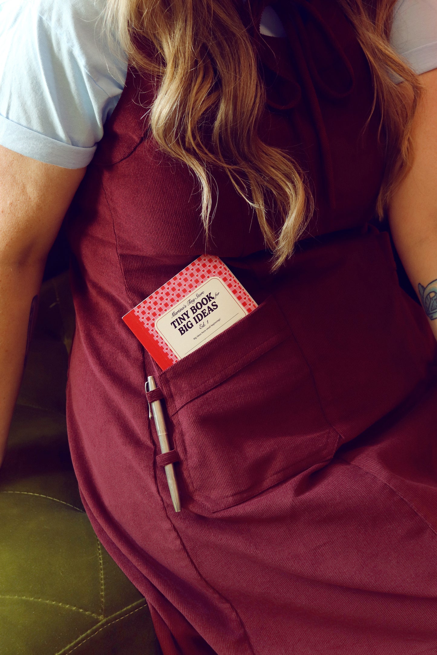 Martina Dress Baby Corduroy