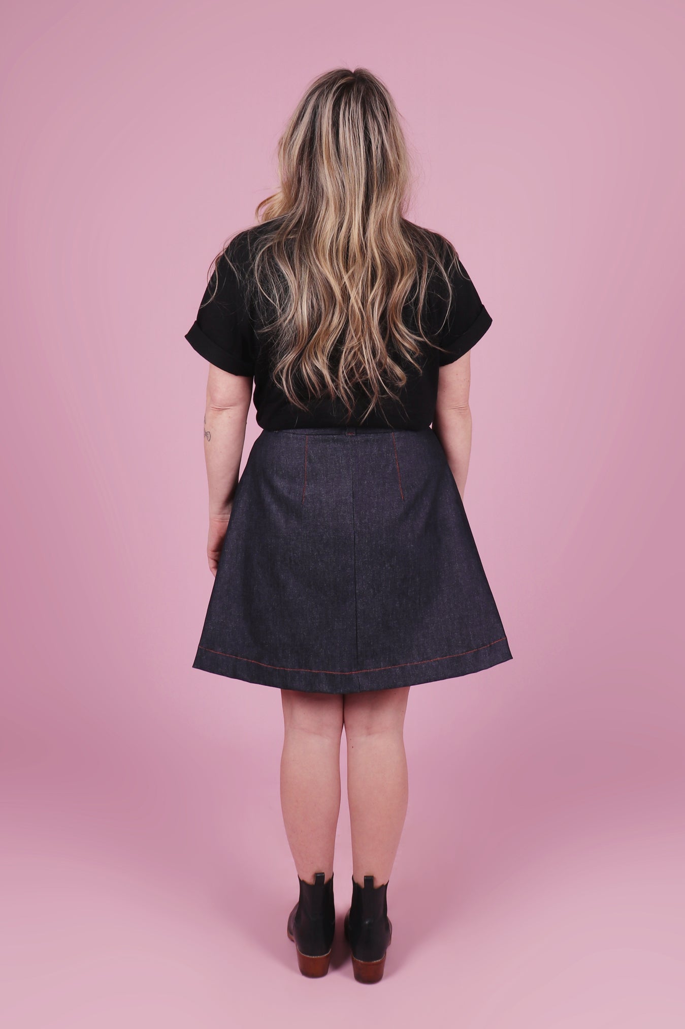 The Made Skirt Go-To Denim