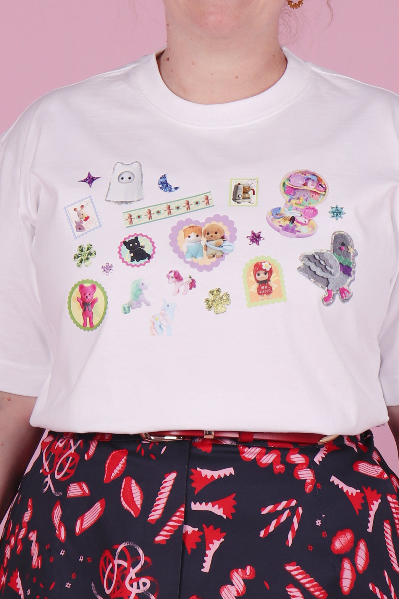Shellflower Tee x Made590 Tee White