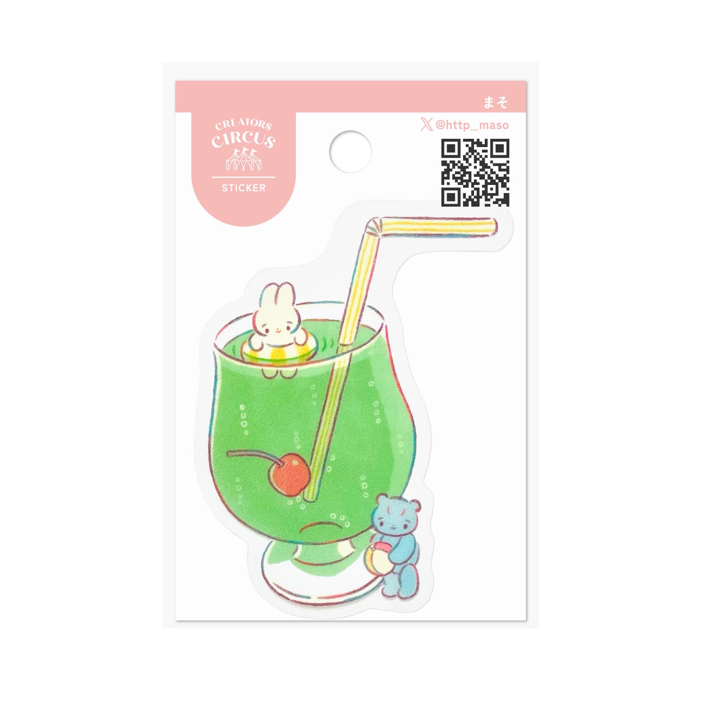 http_maso Creators Circus Sticker
