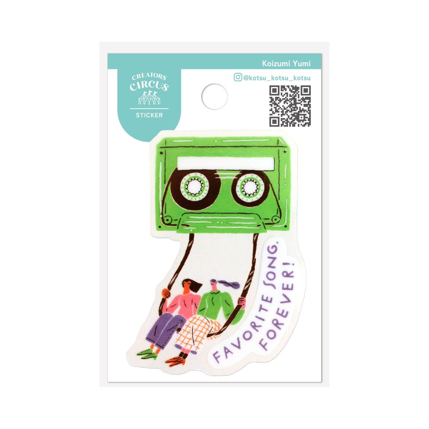 Koizumi Yumi Creators Circus Sticker