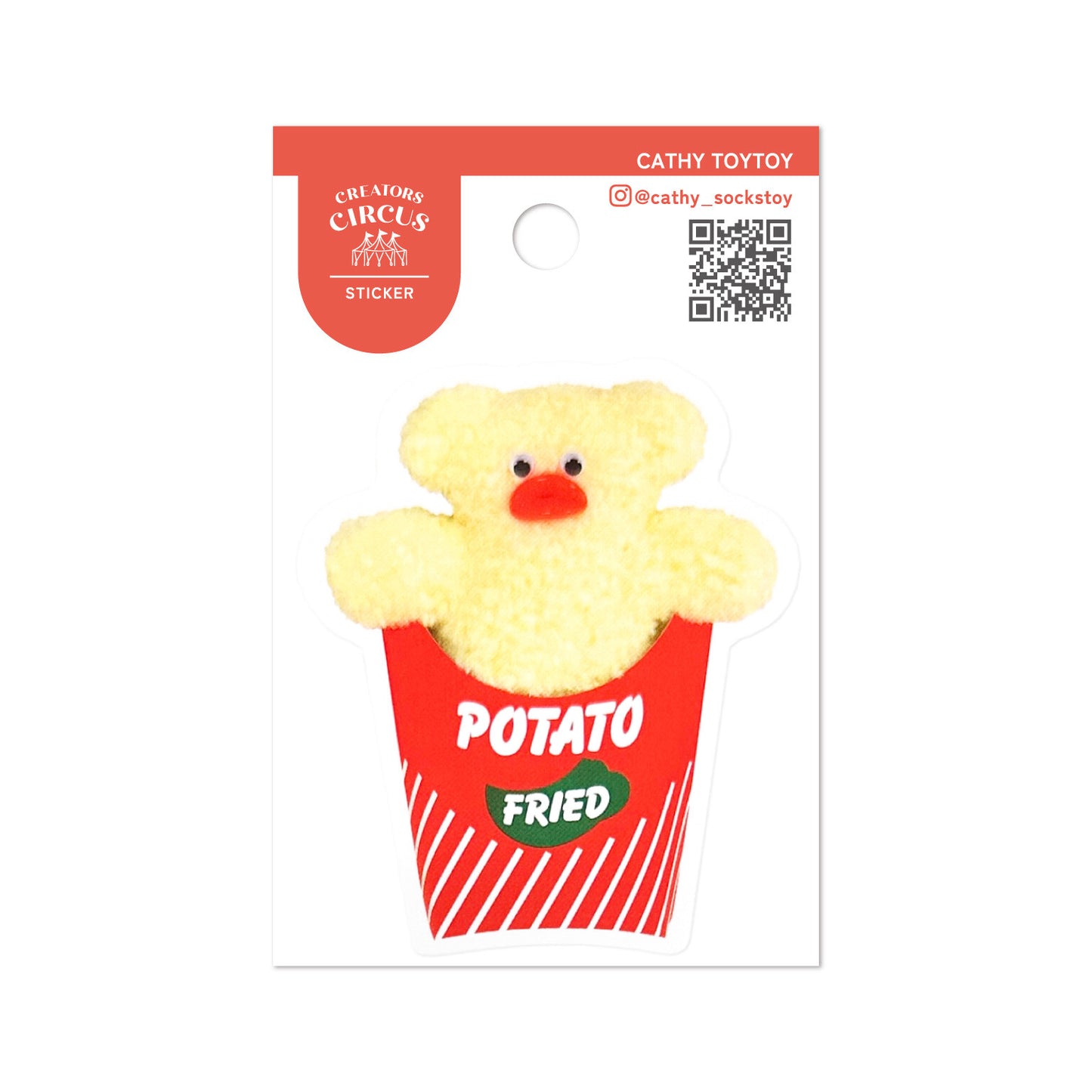 Cathy Toytoy Creators Circus Sticker