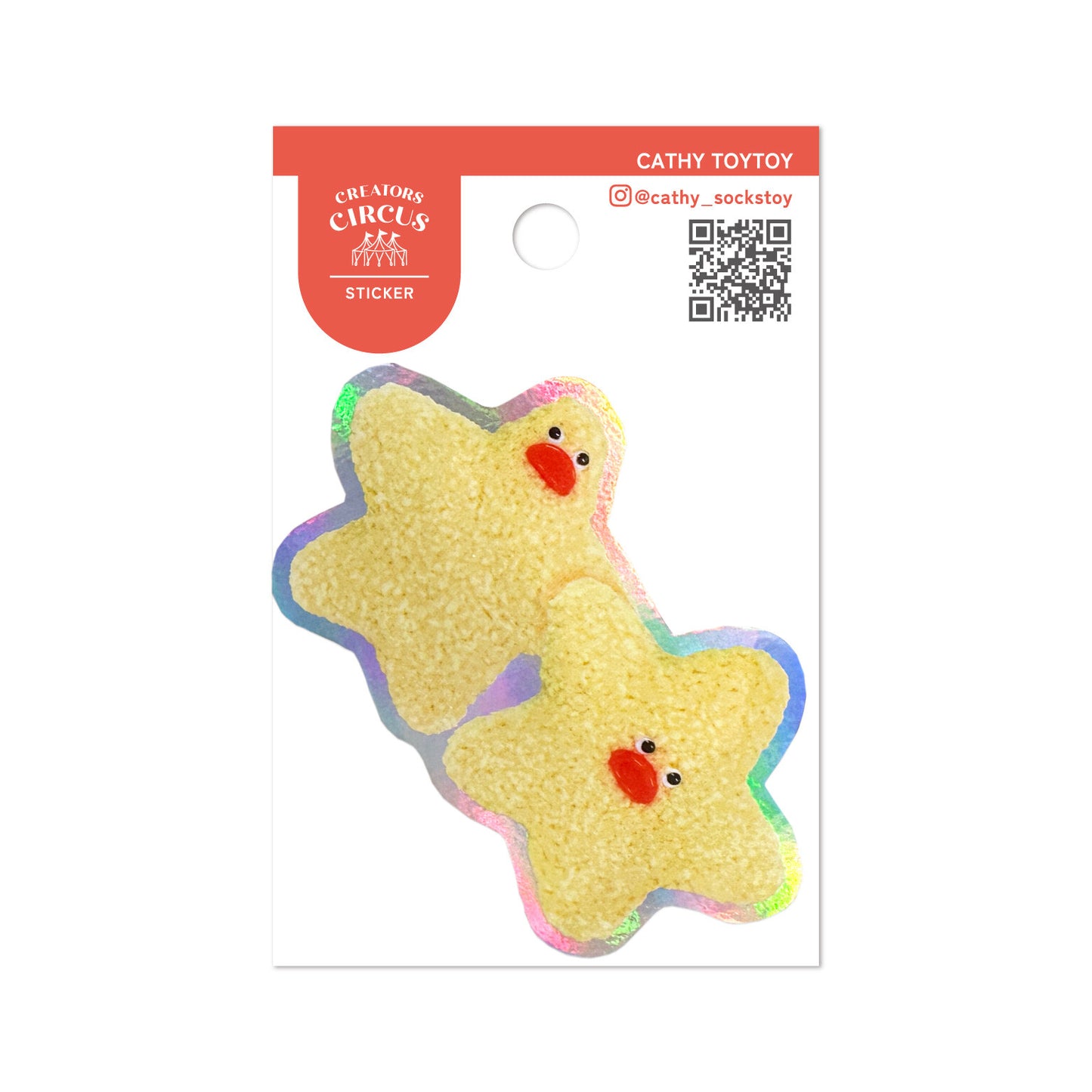 Cathy Toytoy Creators Circus Sticker