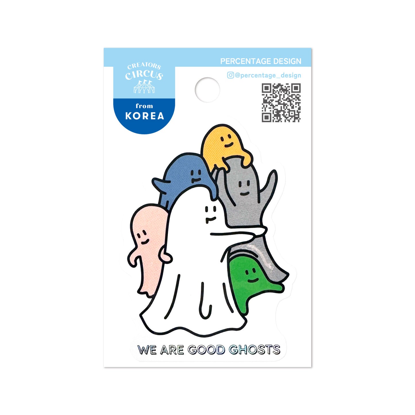 Percentage Design Creators Circus Sticker
