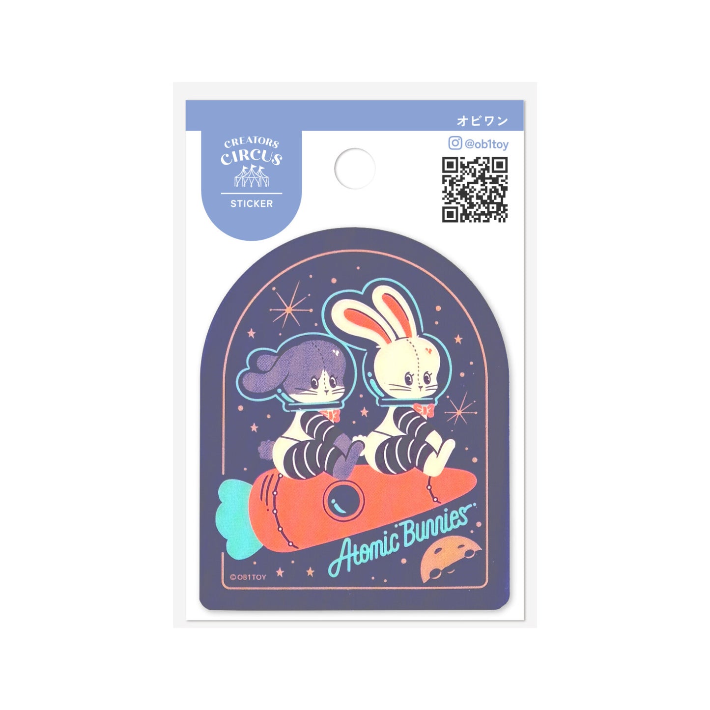 ob1toy Creators Circus Sticker