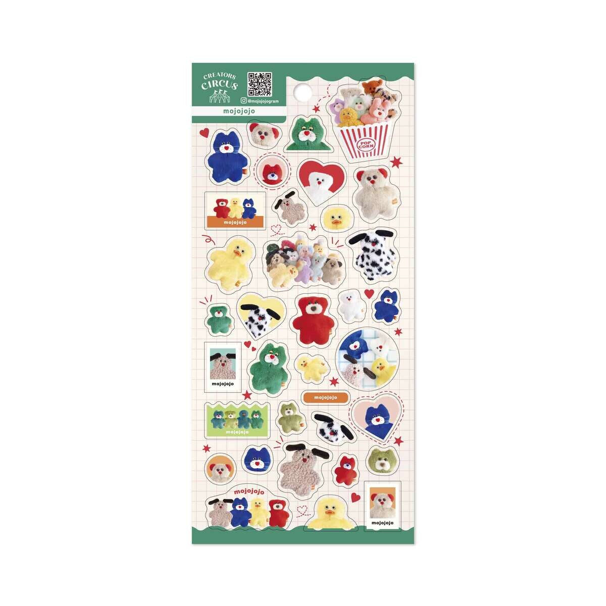 Mojojojo Creators Circus Sticker Sheet