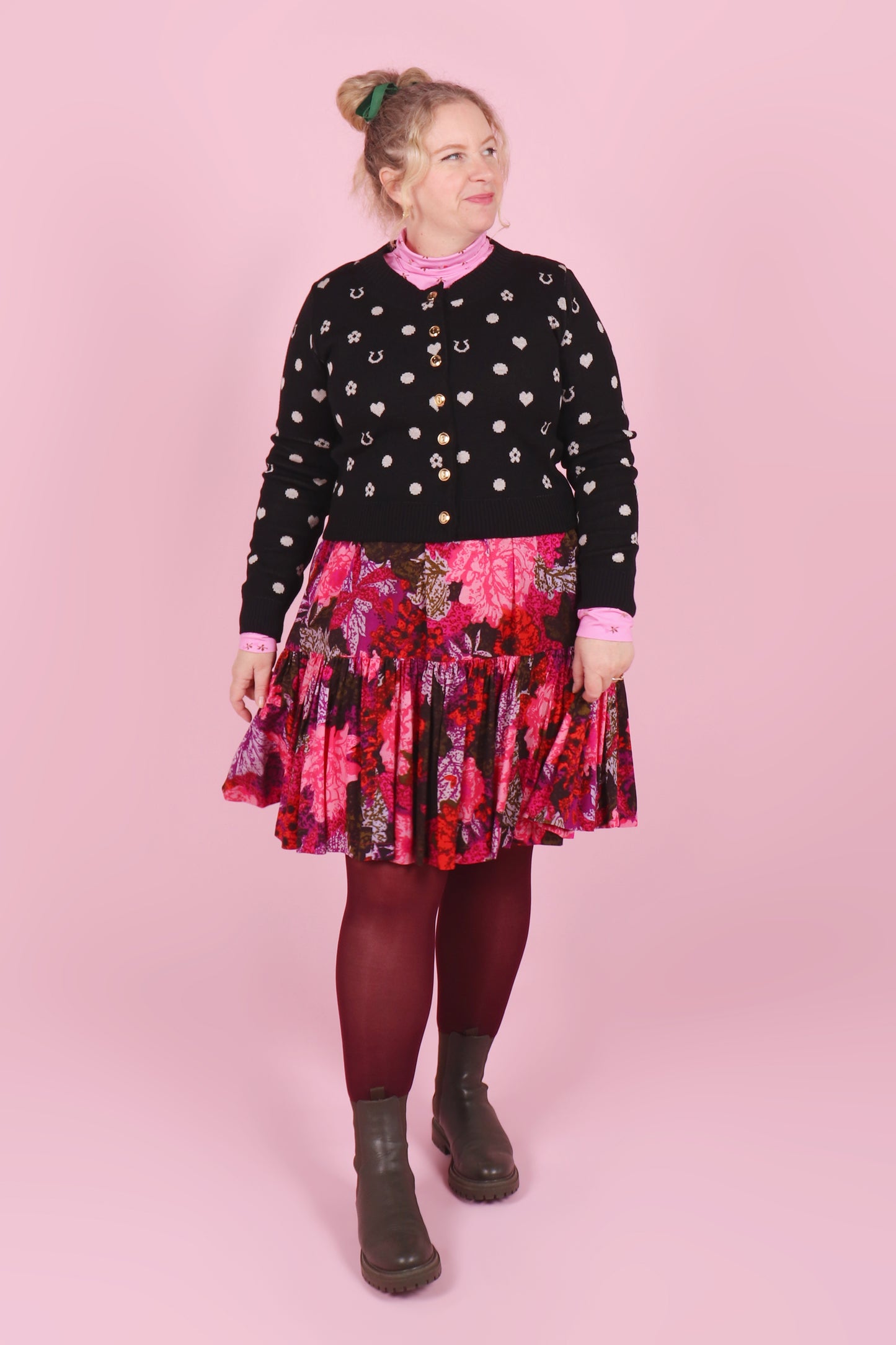 Primrose Cardie Lucky Spot Black