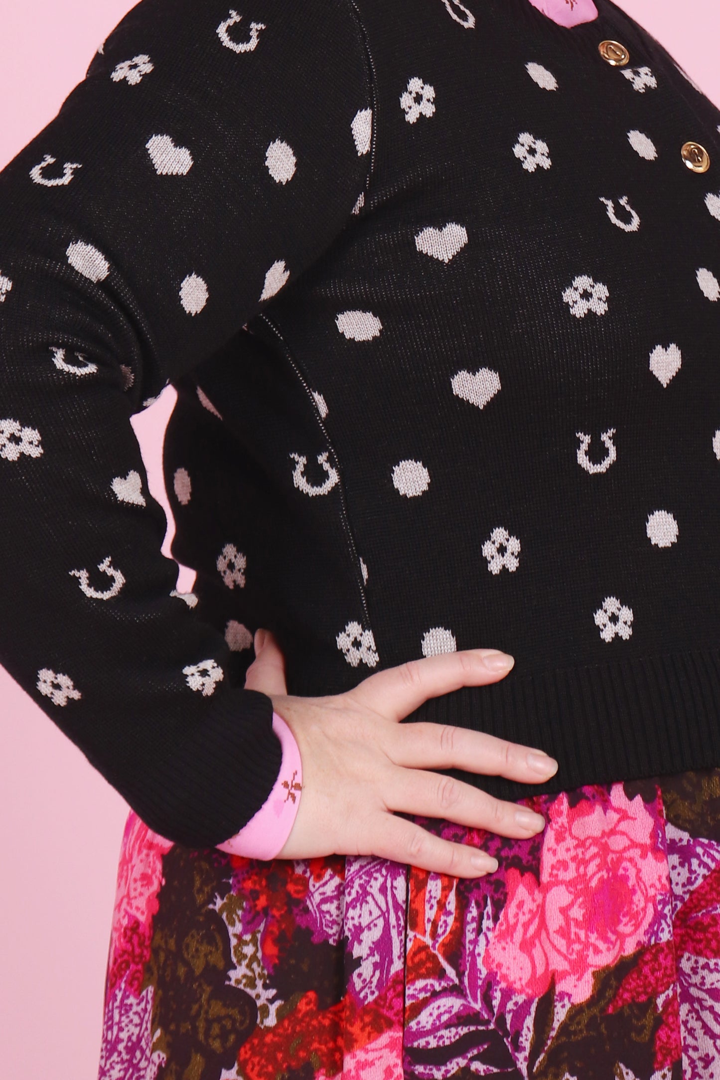 Primrose Cardie Lucky Spot Black