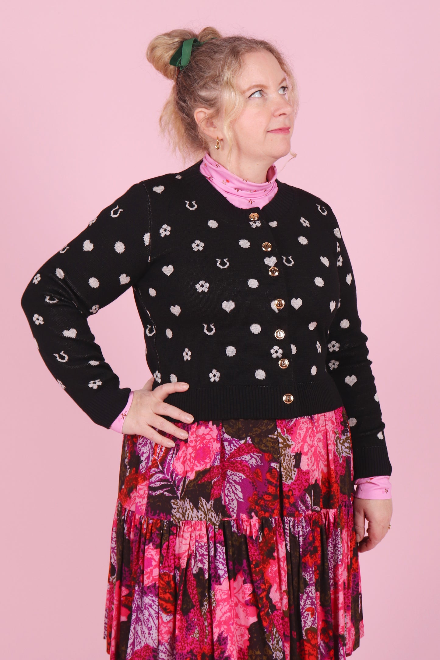 Primrose Cardie Lucky Spot Black