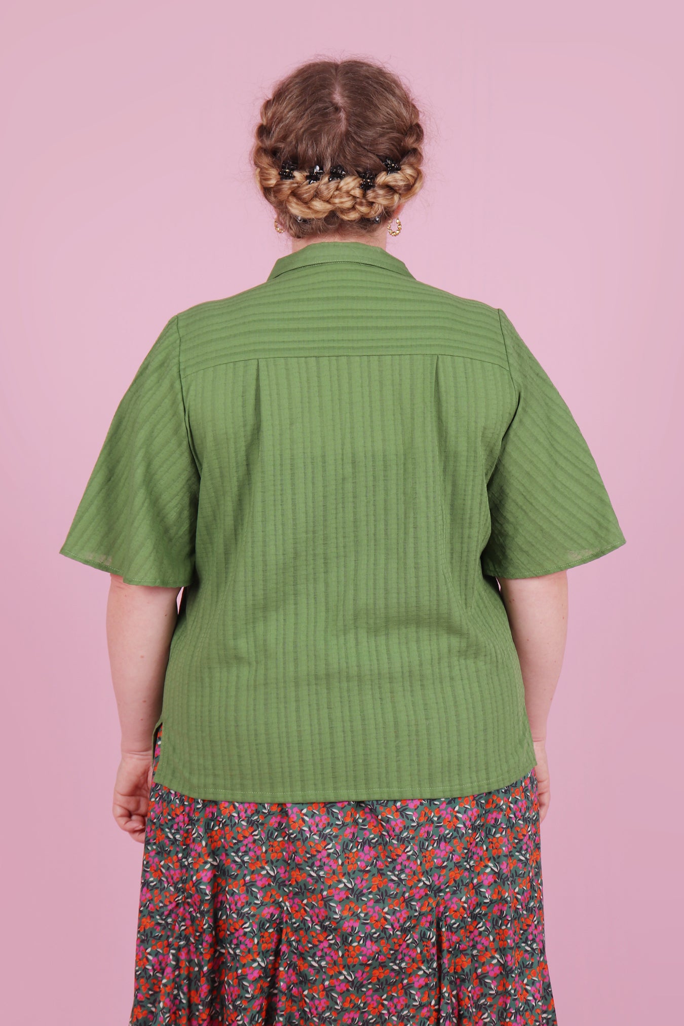 Beatrix Shirt Gum Leaf