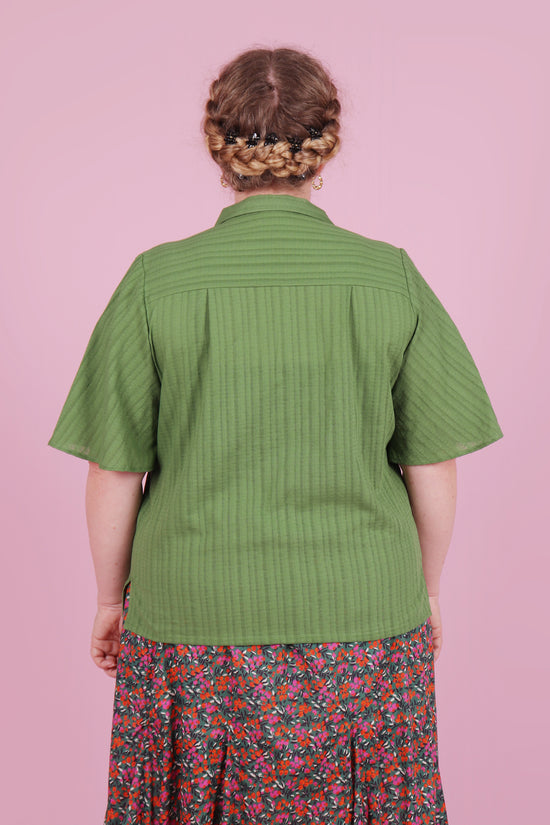 Beatrix Shirt Gum Leaf