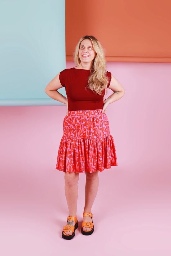 Rayna Skirt Cornwall Sunset