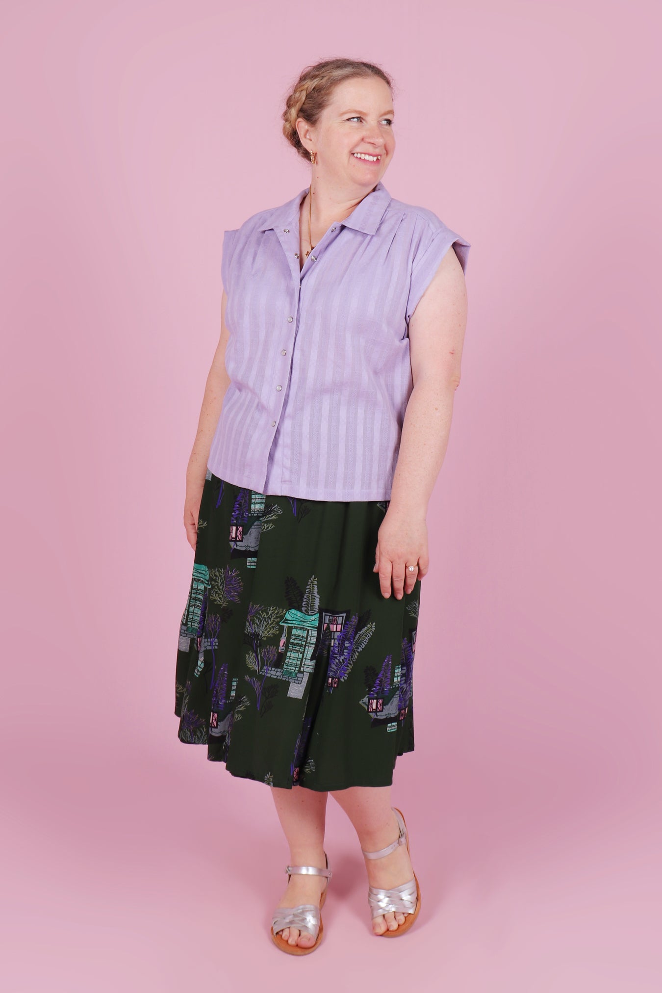 Trixie Shirt Jacaranda