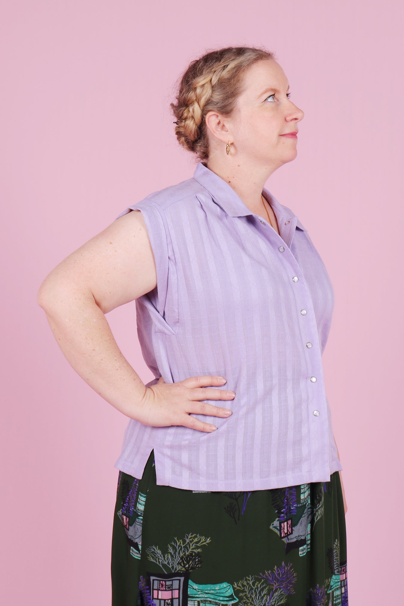 Trixie Shirt Jacaranda